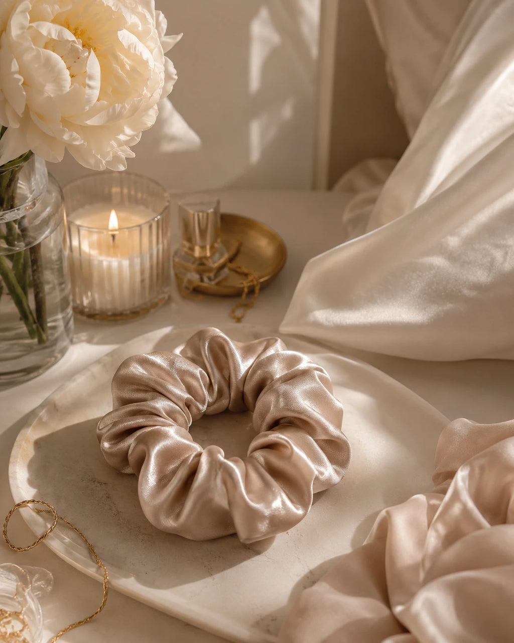 Aloirae Soft Satin Scrunchie