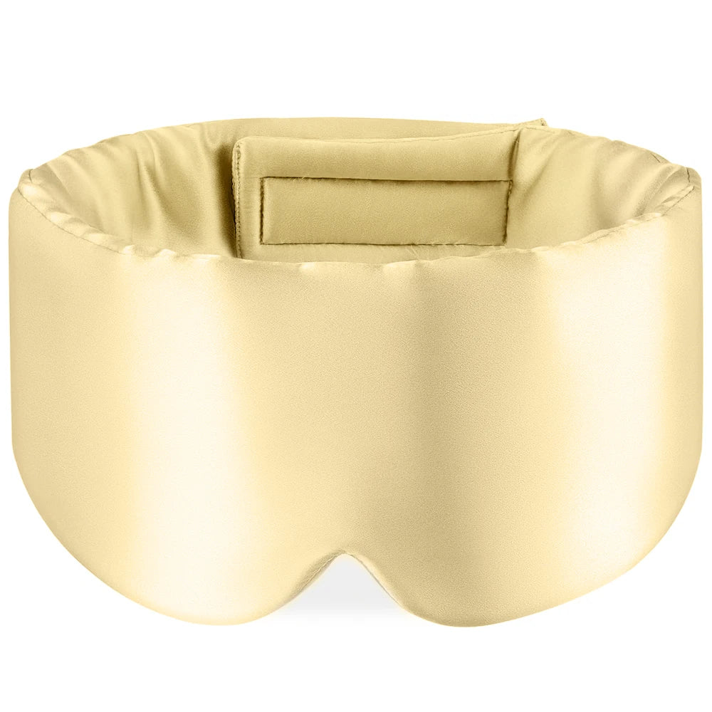 Aloirae beige padded sleep mask