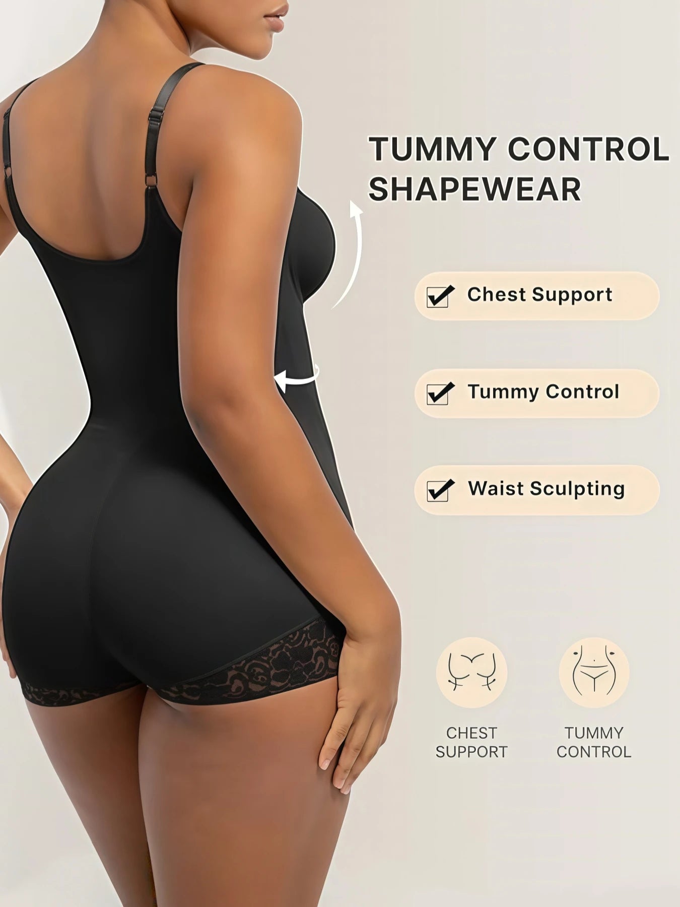 Aloirae Smooth Support Full Bodysuit