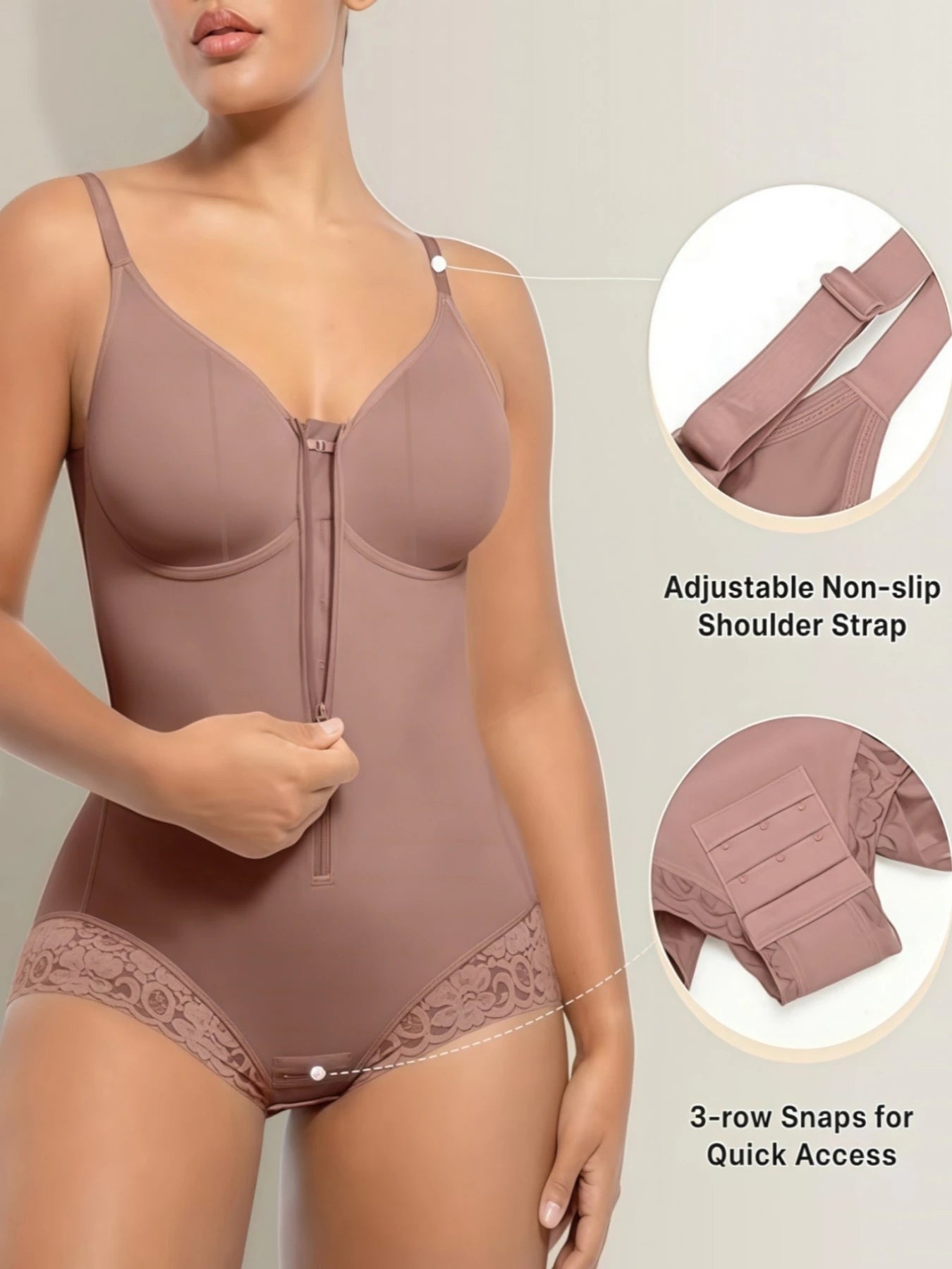 Aloirae Smooth Support Full Bodysuit