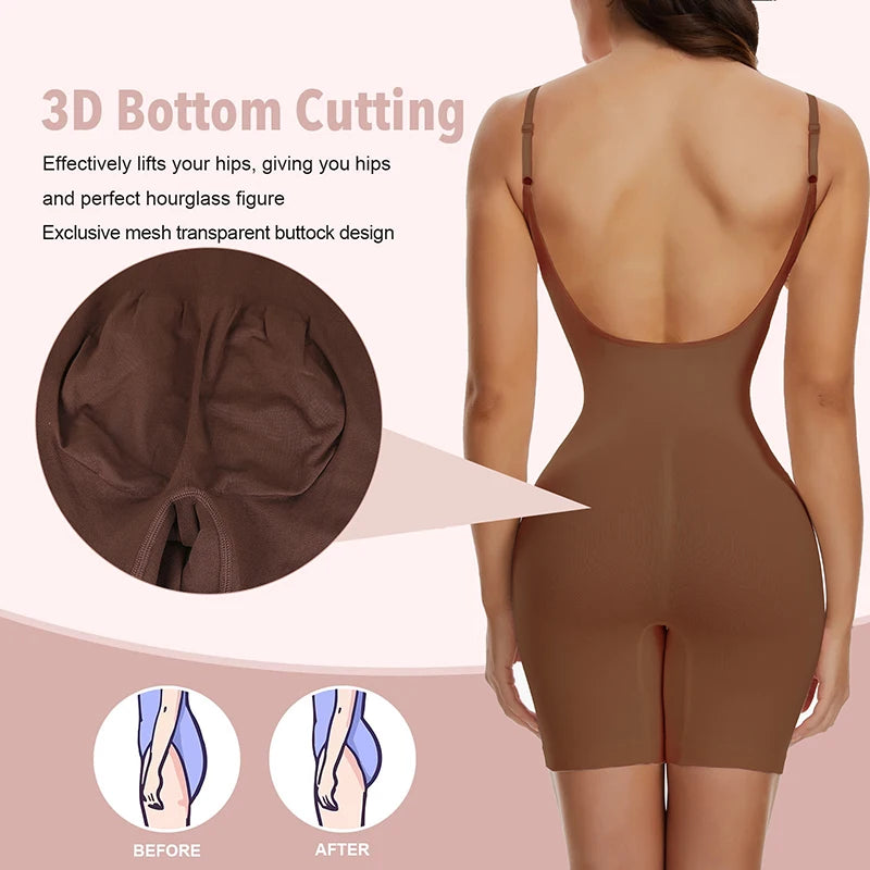 Aloirae Smooth Support Low-Back Bodysuit